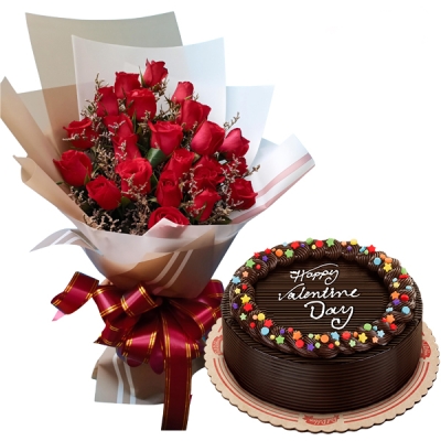 send flower with cake to cebu